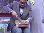汪涵箍桶不容易 现场叫卖“天价”手工桶